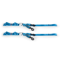 Mishimoto Cam Buckle Tie-Down Kit (2-Pack) Blue