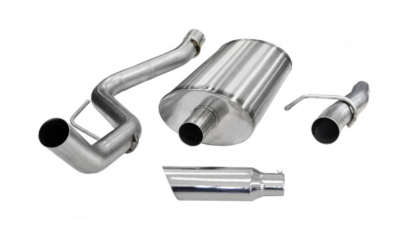 Corsa/dB 11-13 Ford F-150 5.0L V8 Polished Sport Cat-Back Exhaust - eliteracefab.com