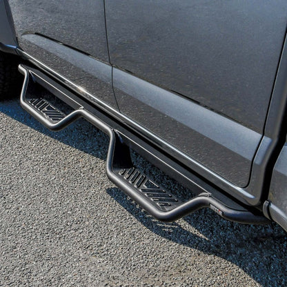 Westin Outlaw Drop Nerf Bars Textured Black - 20-14015