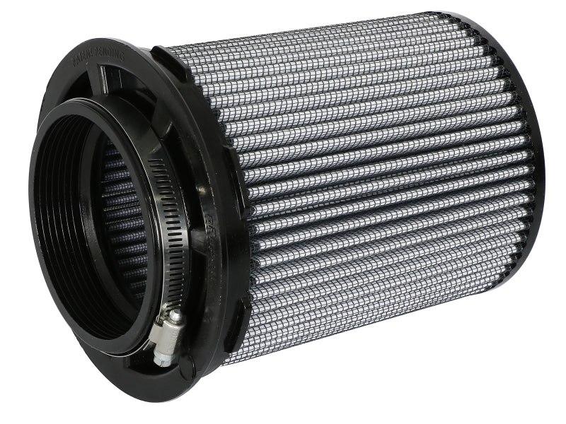 aFe MagnumFLOW Pro DRY S Universal Air Filter 4in F x 6in B (mt2) x 5.5in T (Inv) x 7.5in H - eliteracefab.com