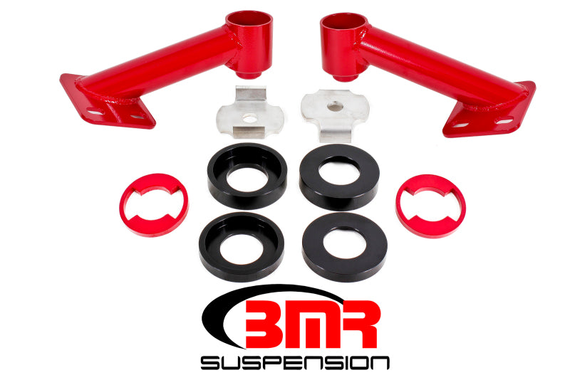 BMR CRADLE BUSHING LOCKOUT KIT RED (2015+ MUSTANG) - eliteracefab.com