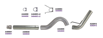 Diamond Eye 5in DPF-BACK AL 2013 DODGE 6.7L CUMMINS Diamond Eye Performance