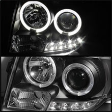 Load image into Gallery viewer, Spyder Ford Escape 08-12 Projector Headlights Halogen Model Only - DRL Black PRO-YD-FES08-DRL-BK - eliteracefab.com