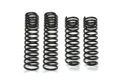 Fabtech 07-18 Jeep JK 4WD 4-Door 5in Front & Rear Long Travel Coil Spring Kit - eliteracefab.com