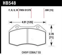 Load image into Gallery viewer, Hawk Renault Clio DTC-60 Race Front Brake Pads - eliteracefab.com