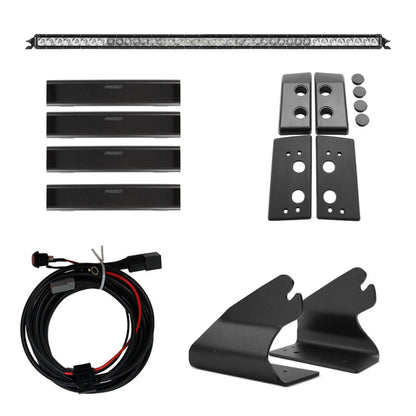 Rigid Industries 2021 Ford Bronco Roof Line Light Kit (Incl. SR spot/flood Combo Bar) - eliteracefab.com