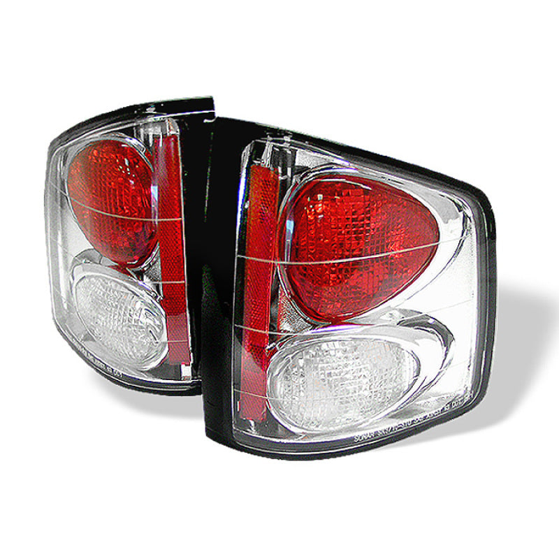 Spyder Chevy S10 94-04/GMC Sonoma 94-04/Isuzu Hombre 96-00 Euro Tail Lights Chrm ALT-YD-CS1094-C - eliteracefab.com