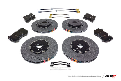 AMS Performance 2012+ Nissan GT-R DBA/NISMO R35 Alpha Carbon Ceramic Brake Kit AMS
