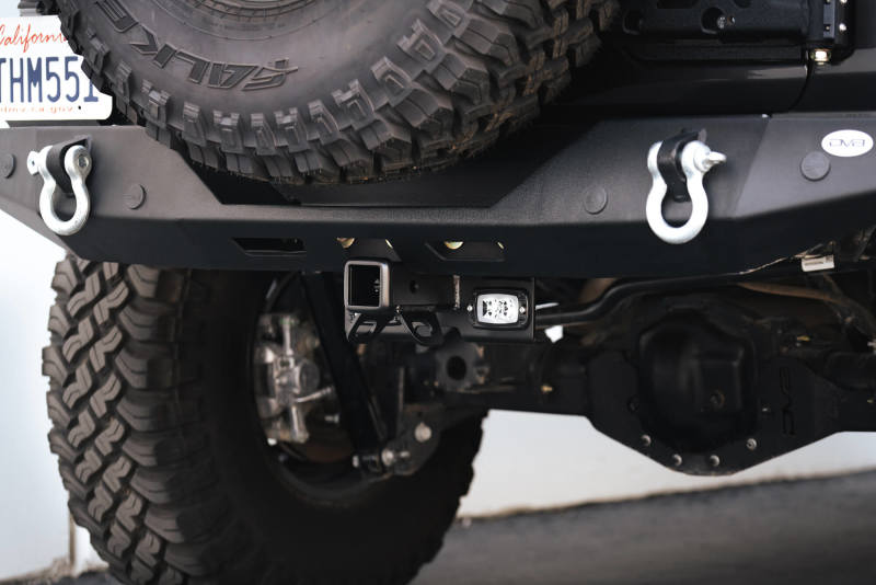 DV8 Offroad 07-21 Jeep Wrangler (JK/JL) Bolt-On Hitch w/ Lights