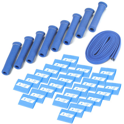 DEI Protect-A-Boot and Wire Kit 8 Cylinder - Blue DEI