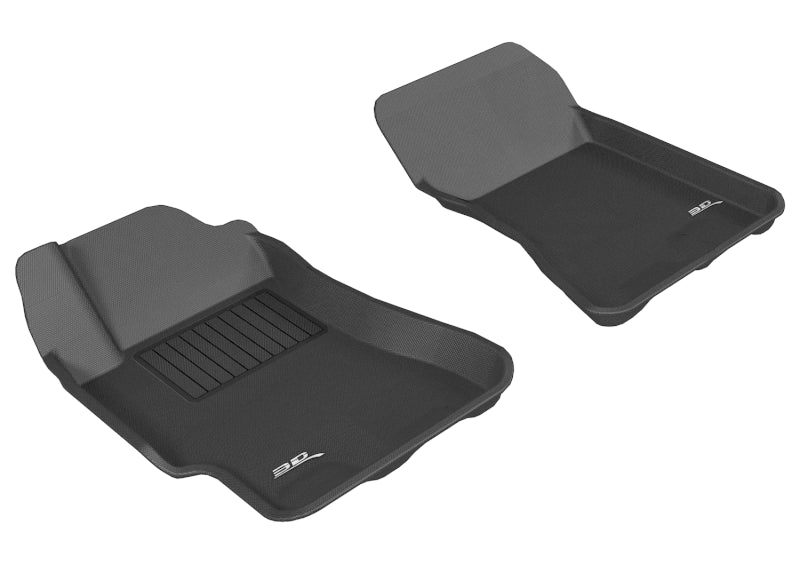 3D MAXpider 2002-2007 Subaru Impreza Kagu 1st Row Floormat - Black - eliteracefab.com