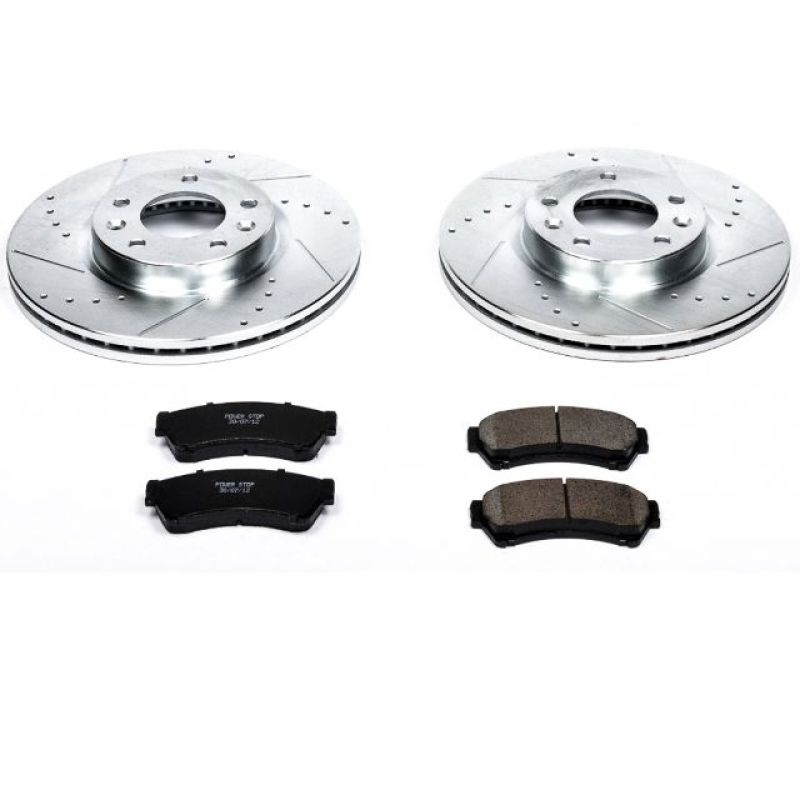 Power Stop 06-12 Ford Fusion Front Z23 Evolution Sport Brake Kit - eliteracefab.com