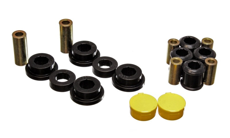 Energy Suspension 95-99 Mitsubishi Eclipse FWD/AWD Black Front Control Arm Bushing Set - eliteracefab.com