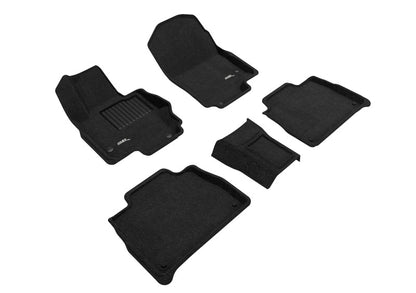 3D Maxpider L1MB11804709 20-22 Mercedes-Benz Gle-Class 5-Seat Suv (W167) Elegant 1st 2nd Row - Set (Black)