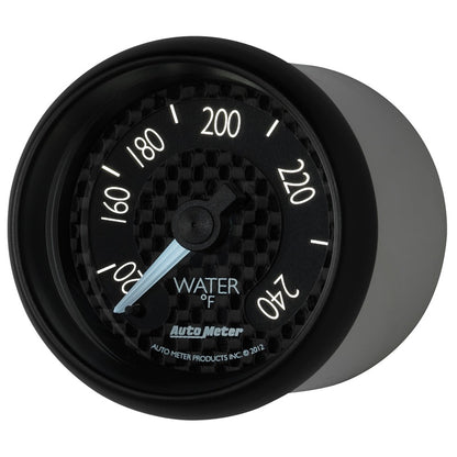 Autometer GT Series 52mm Mechanical 120-240 Deg F Water Temperature Gauge 8032
