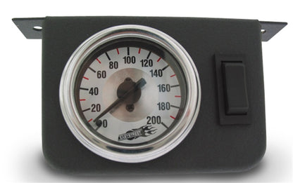 Air Lift 26157 Dual Needle Gauge Panel With Two Switches- 200 PSI