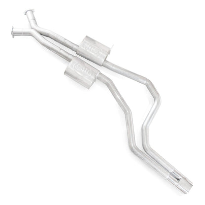 Stainless Works 2004 GTO 3in Catback Chambered Mufflers X-Pipe Slash Cut Tips Stainless Works