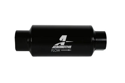 Aeromotive Fuel Filter 10 Micron Microglass ORB-10 Black - eliteracefab.com