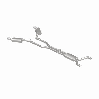 MagnaFlow Cat-Back Stainless Dual Split Rear Exit 4in Polished Tips 11-15 Chevy Camaro 3.6L V6 Magnaflow