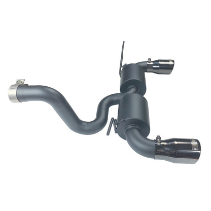Injen 18-20 Jeep Wrangler JL L4-2.0L Turbo / V6-3.6L SS Axle-back Exhaust - Black - eliteracefab.com