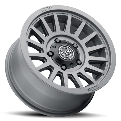 ICON Recon SLX 17x8.5 6x135 6mm Offset 5in BS 87.1mm Bore Charcoal Wheel ICON