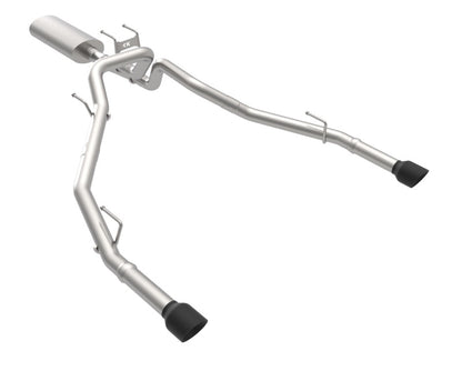 Kooks RAM 09-18 1500 / 19-22 1500 Classic 5.7L HEMI Cat-Back w/ Black Tips - eliteracefab.com