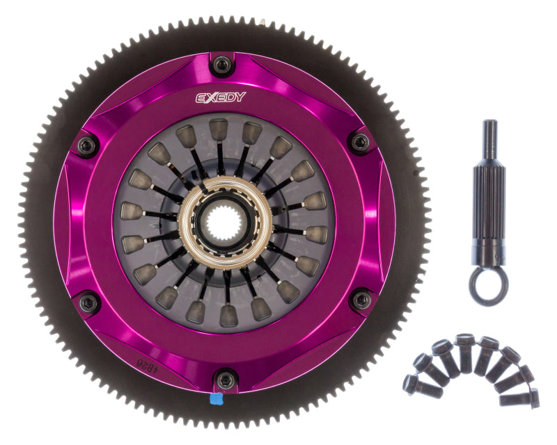 Exedy 2004-2014 Subaru Impreza WRX STI H4 Hyper Twin Cerametallic Clutch Sprung Disc Pull Type - eliteracefab.com