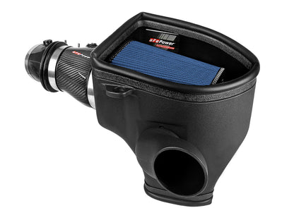 aFe Magnum Force Stage-2 Track Series Carbon Fiber AIS w/ Pro 5R Media - 18 Dodge Challenger V8-6.2L - eliteracefab.com