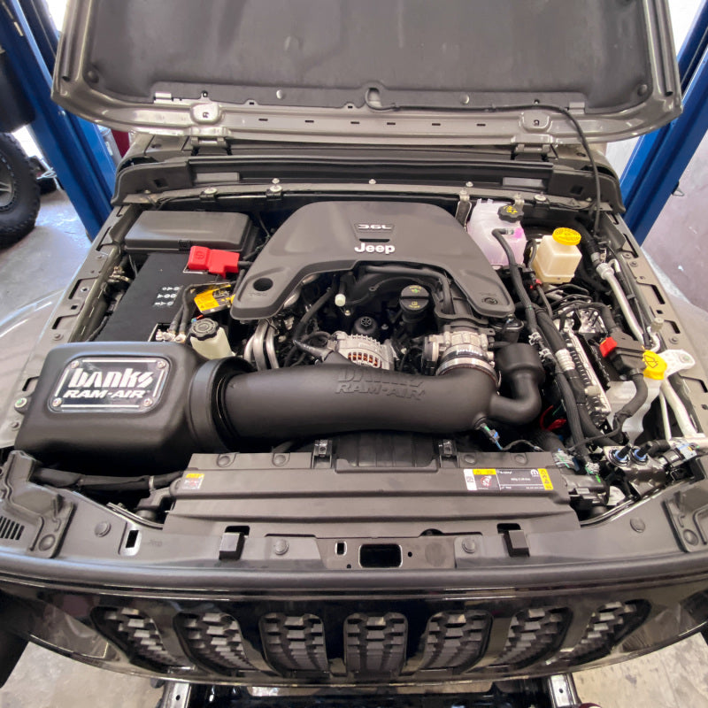 Banks Power 18-20 Jeep 3.6L Wrangler (JL) Ram-Air Intake System - Dry Filter - eliteracefab.com