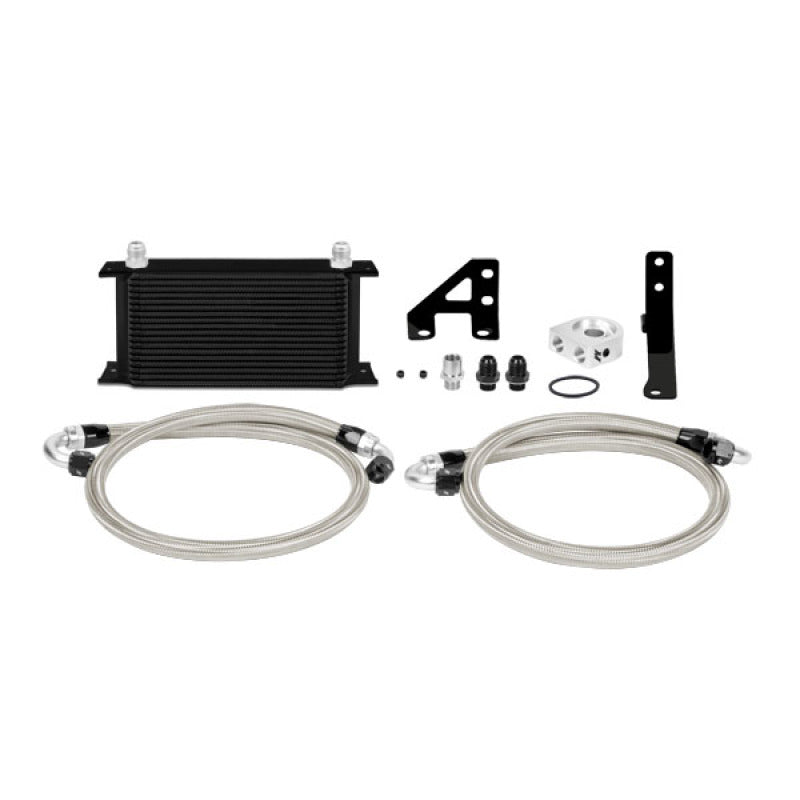 Mishimoto 15 Subaru STI Thermostatic Oil Cooler Kit - Black - eliteracefab.com