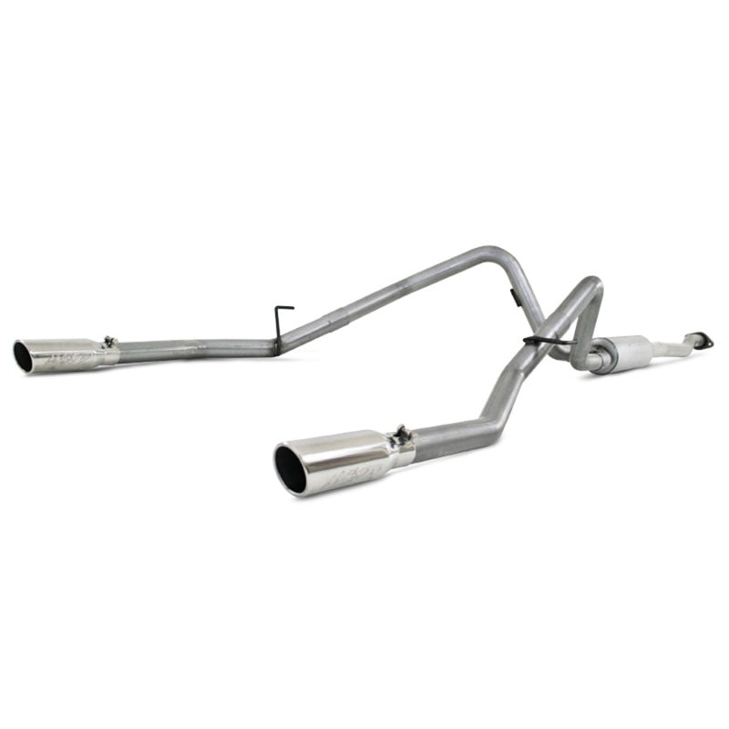 MBRP 11-12 Ford F-150 V6 Ecoboost Alum 2.5in Cat Back Dual Rear Exit Exhaust System - eliteracefab.com