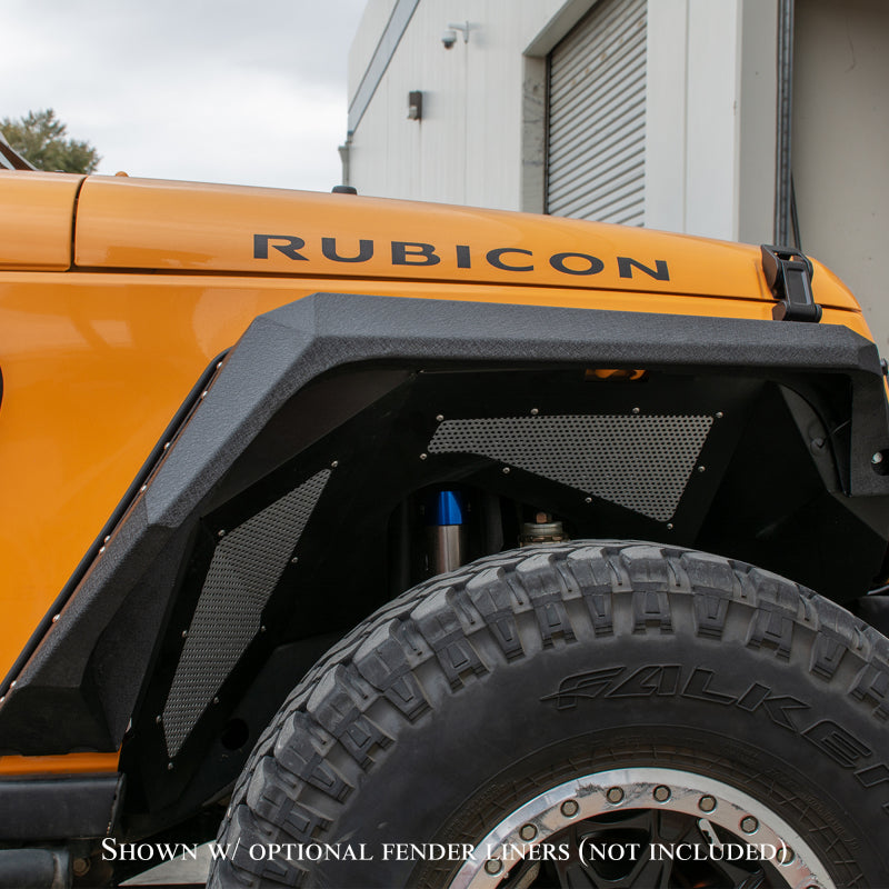 DV8 Offroad 2007-2018 Jeep Wrangler Armor Fenders - eliteracefab.com