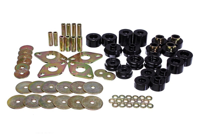 Energy Suspension 00-02 Toyota 4-Runner 2WD/4WD Black Body Mount Bushing Set - eliteracefab.com