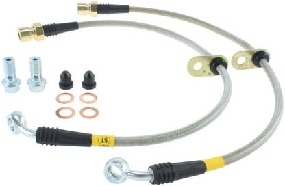 STOPTECH 10+ CAMARO SS V8 STAINLESS STEEL FRONT BRAKE LINES, 950.62012 - eliteracefab.com