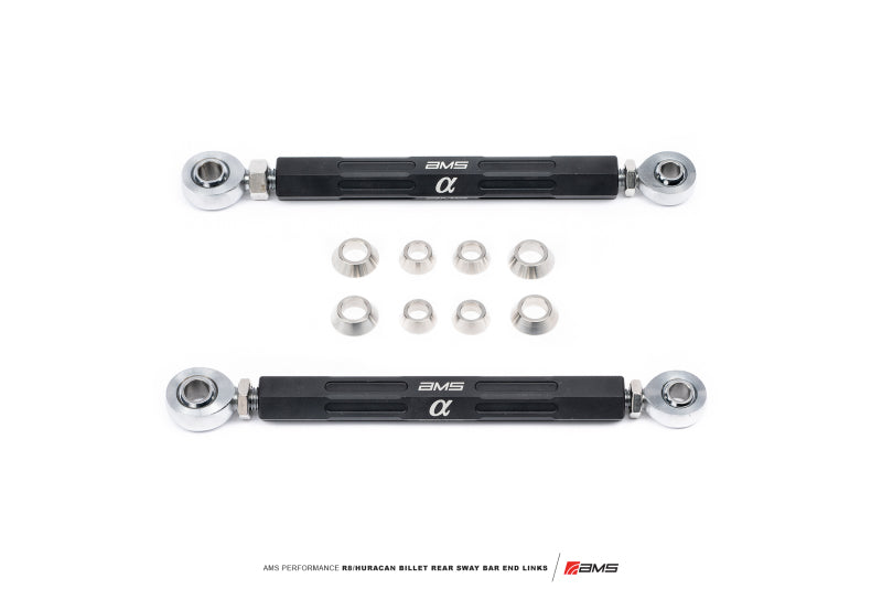 AMS Performance ALP.37.11.0011-1 2017+ Audi R8 / 2015+ Lamborghini Huracan Billet Rear Sway Bar End Links