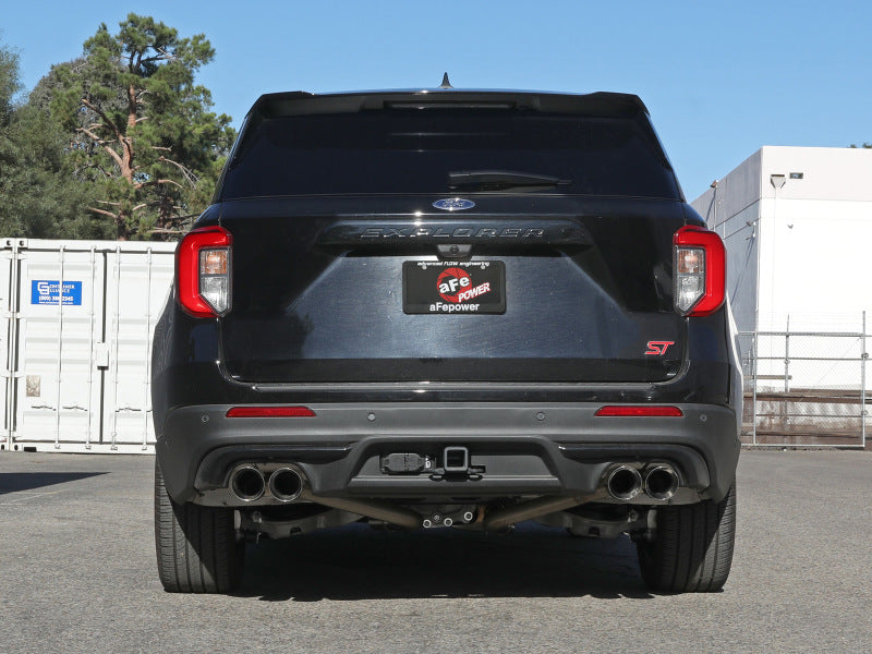 aFe MACH Force-Xp 2.5in. 304 SS C/B Exhaust 20-21 Ford Explorer V6-3.0L - Polished Tip aFe