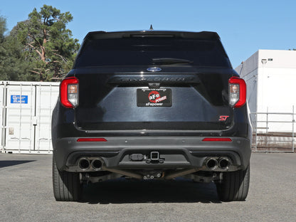 aFe MACH Force-Xp 2.5in. 304 SS C/B Exhaust 20-21 Ford Explorer V6-3.0L - Polished Tip aFe