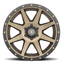 Load image into Gallery viewer, ICON Rebound 20x9 6x135 16mm Offset 5.625in BS Bronze Wheel - eliteracefab.com