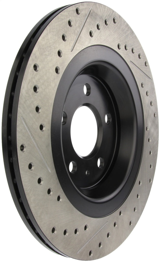 StopTech Slotted & Drilled Sport Brake Rotor - eliteracefab.com