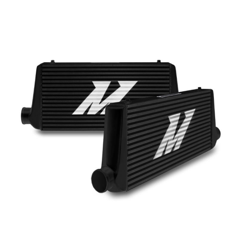 Mishimoto Universal Silver R Line Intercooler Overall Size: 31x12x4 Core Size: 24x12x4 Inlet / Outle - eliteracefab.com