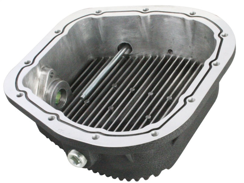 aFe Power Rear Diff Cover (Machined) 12 Bolt 9.75in 97-16 Ford F-150 w/ Gear Oil 6 QT - eliteracefab.com
