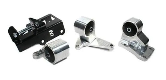 Innovative 92-95 Civic H-Series Silver Aluminum Mounts Solid Bushings Innovative Mounts
