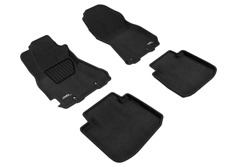 3D Maxpider L1SB01304709 15-19 Subaru Legacy/ Outback Elegant 1st 2nd Row - Floor Mat Set (Black)