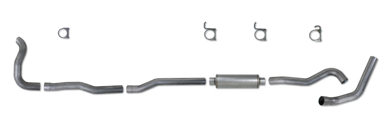Diamond Eye KIT 4in CLAMP TB SGL AL: 89-93 DODGE CUMMINS 5.9L Diamond Eye Performance