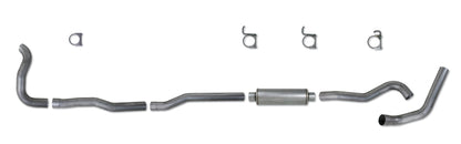 Diamond Eye KIT 4in CLAMP TB SGL AL: 89-93 DODGE CUMMINS 5.9L Diamond Eye Performance