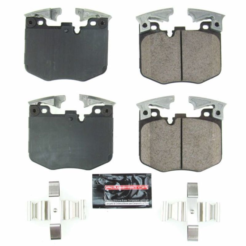 Power Stop 2019 BMW 330i Front Z23 Evolution Sport Brake Pads w/Hardware - eliteracefab.com