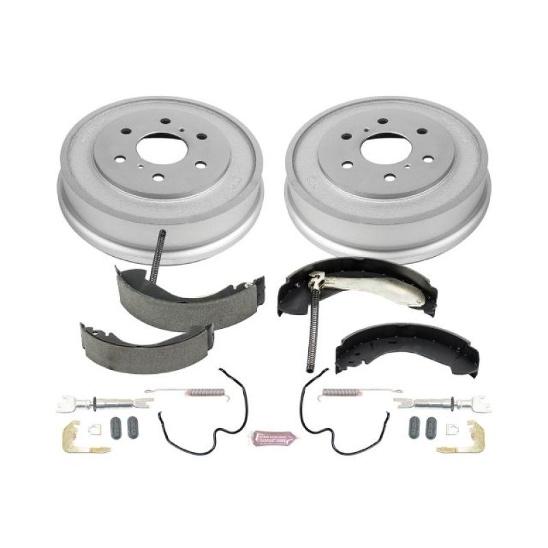 Power Stop 05-08 Chevrolet Silverado 1500 2WD Rear Autospecialty Drum Kit - eliteracefab.com