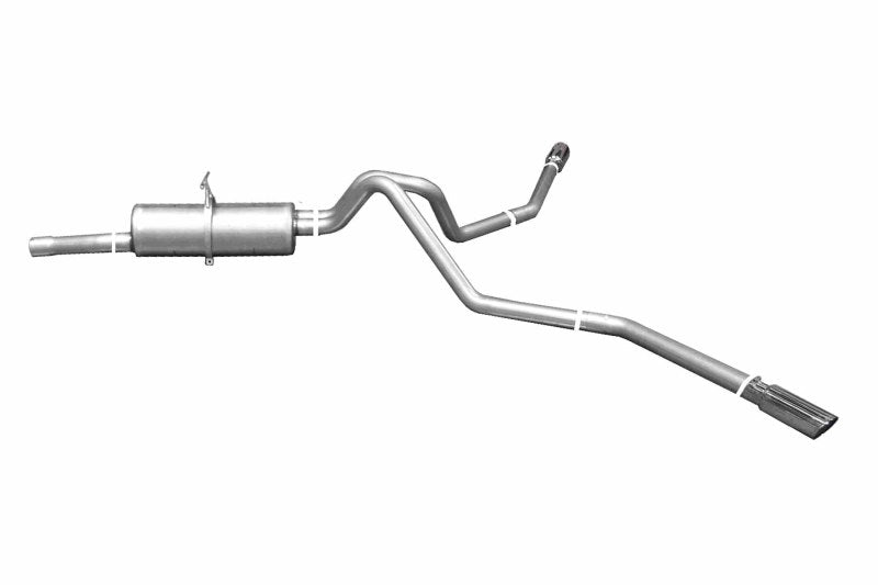 Gibson 99-04 Ford F-250 Super Duty Lariat 6.8L 2.5in Cat-Back Dual Extreme Exhaust - Stainless Gibson