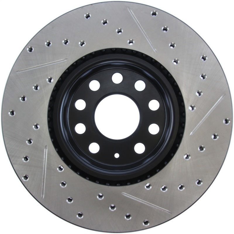 StopTech Slotted & Drilled Sport Brake Rotor - eliteracefab.com