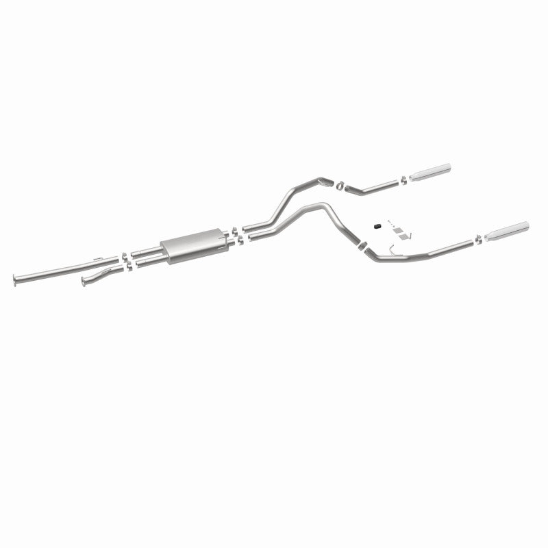 MagnaFlow 14 Toyota Tundra V8 4.6L/5.7L Stainless Cat Back Exhaust Dual Split Rear Exit Magnaflow